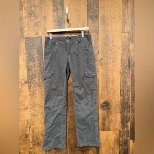 Kuhl women's Freeflex Roll-Up Pants or Splash Roll-Up Pants in grey size 8 EUC